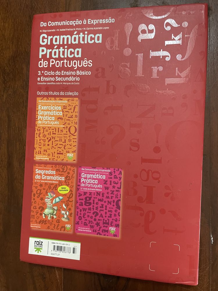 Livros de apoio/ gramática