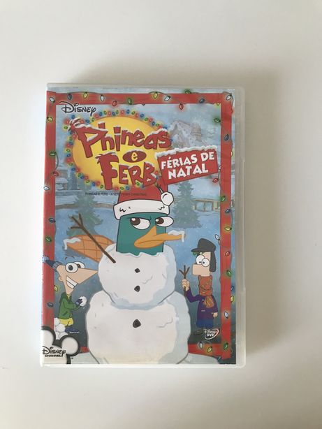 DVD Phineas & Ferb Natal