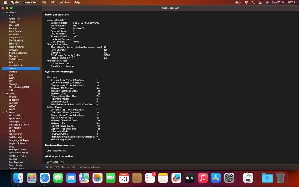 MacBook Air Retina, 13 polegadas 2018 8GB RAM, 128GB SSD Modelo A1932