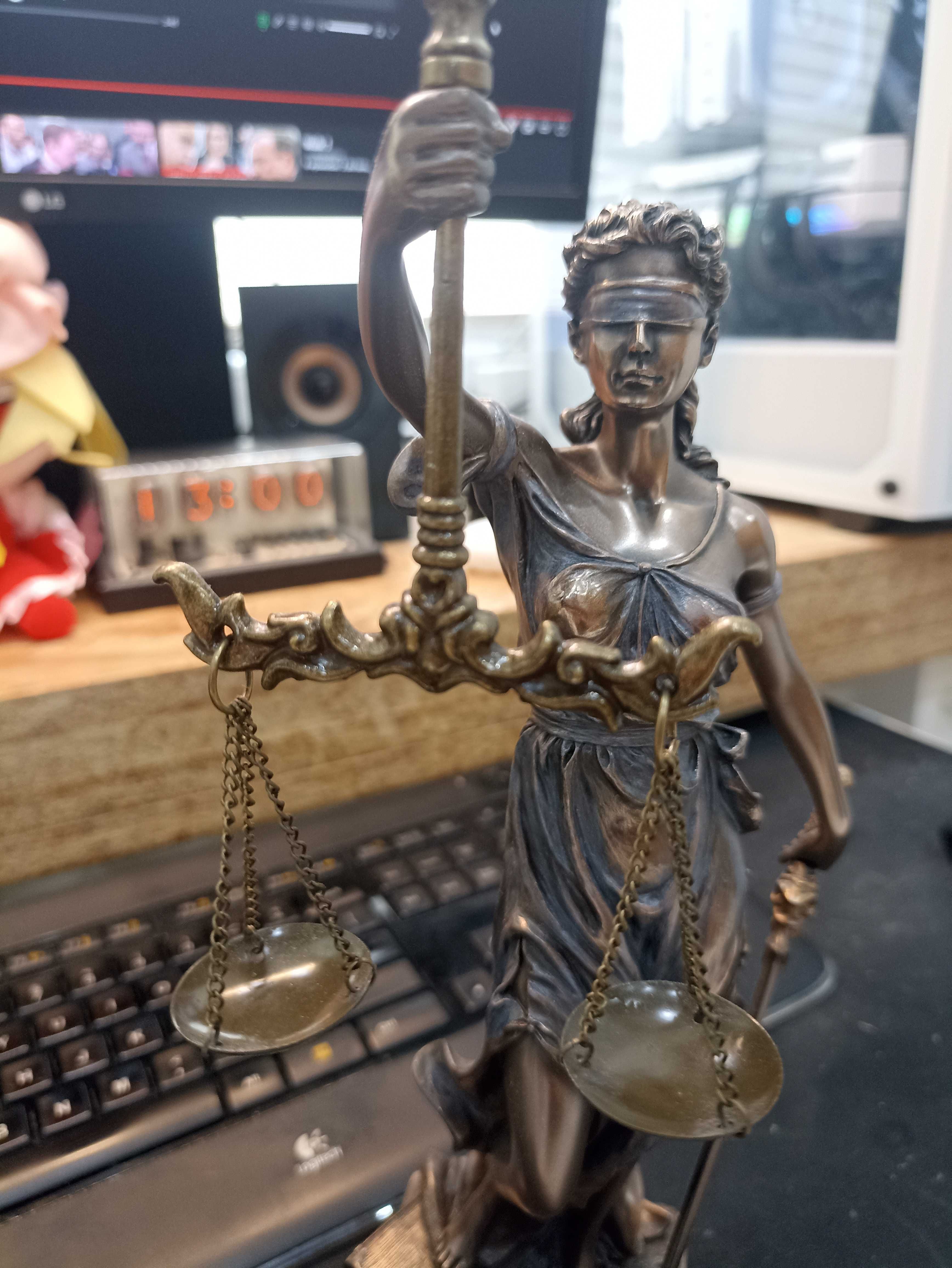 Figura/Statuetka Themis, Lady Justice, Prawo, Temida