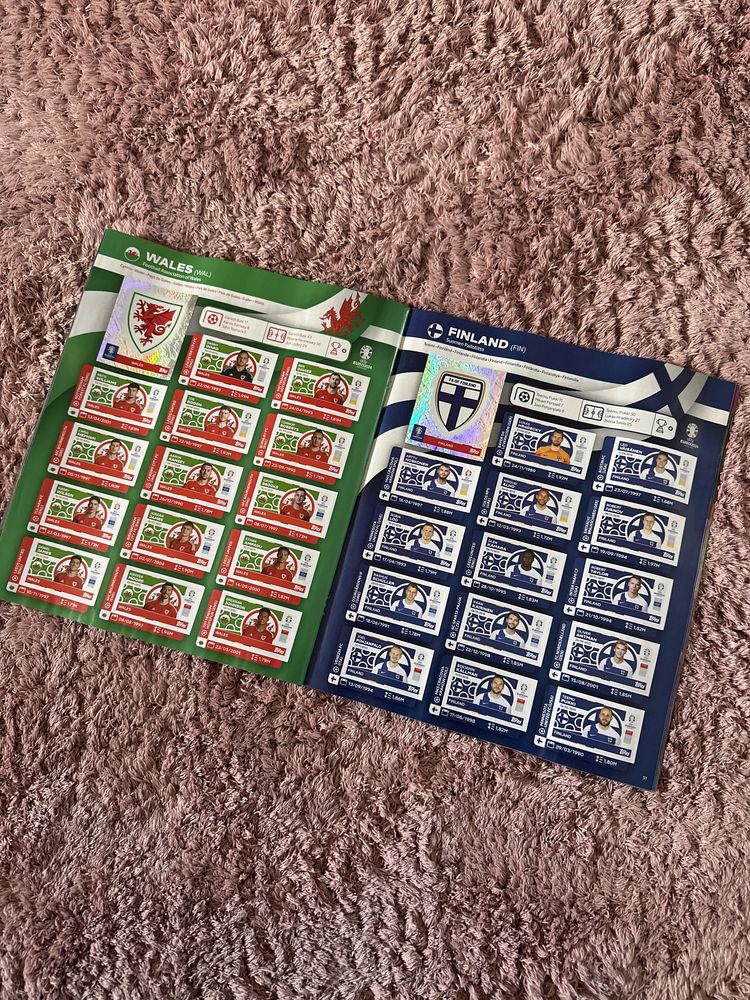 Vendo Caderneta Cromos Euro 2024 - faltam apenas 36 cromos