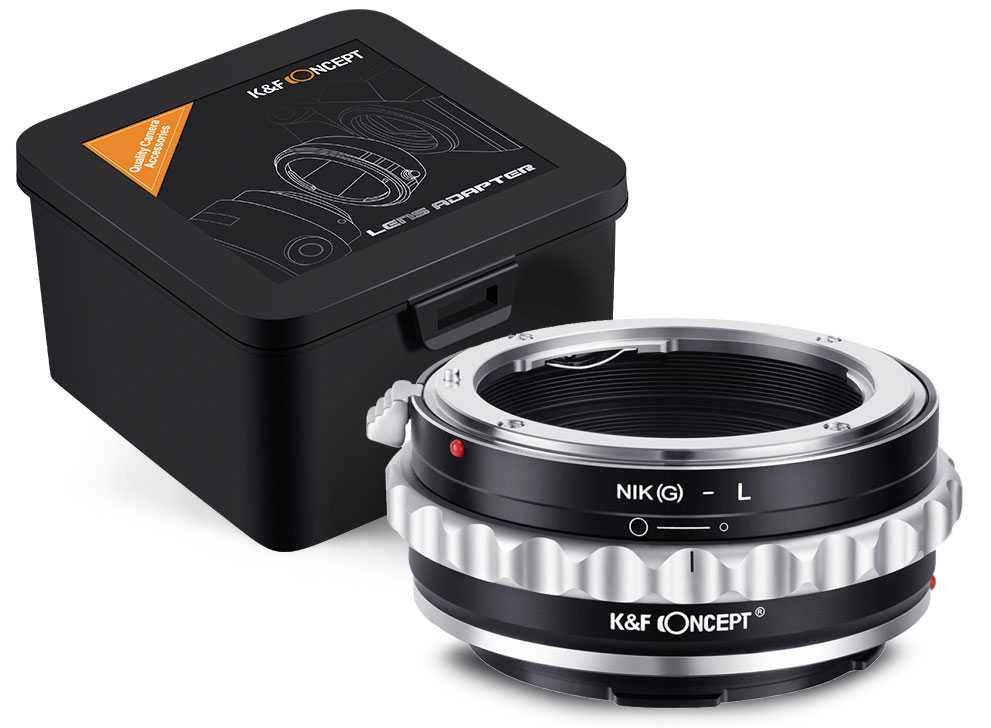 Adapter Nikon (też wersja G) na L-MOUNT LEICA K&F Concept