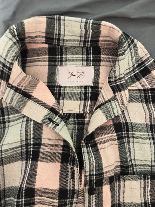 Жіноча сорочка в клітинку oversize