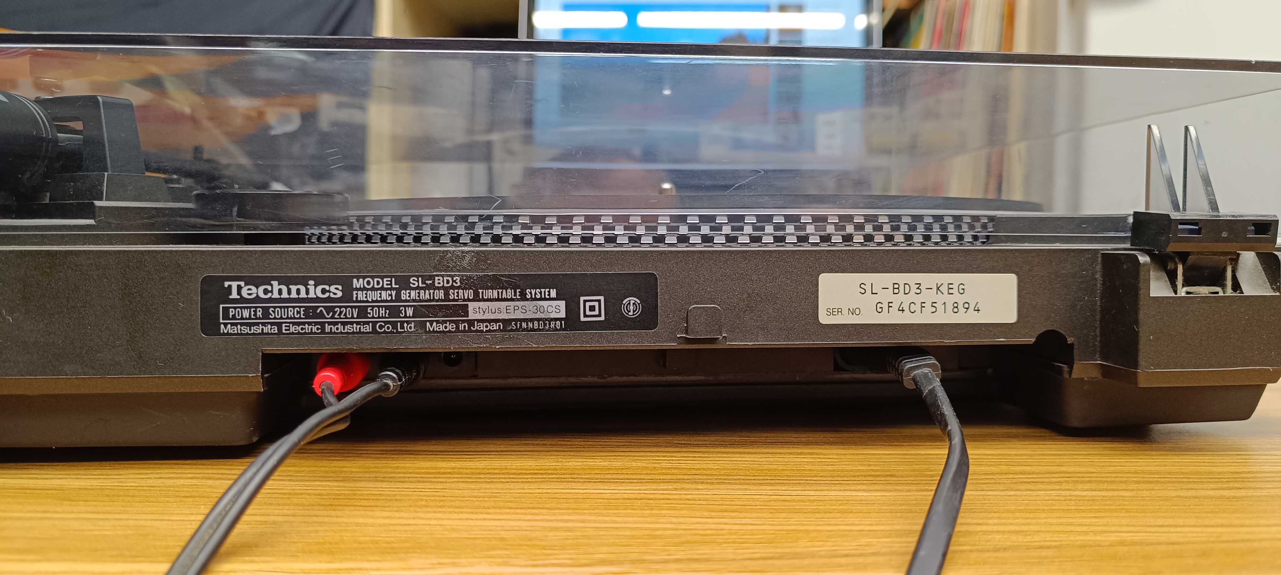 Вініловий програвач Technics SL-BD3