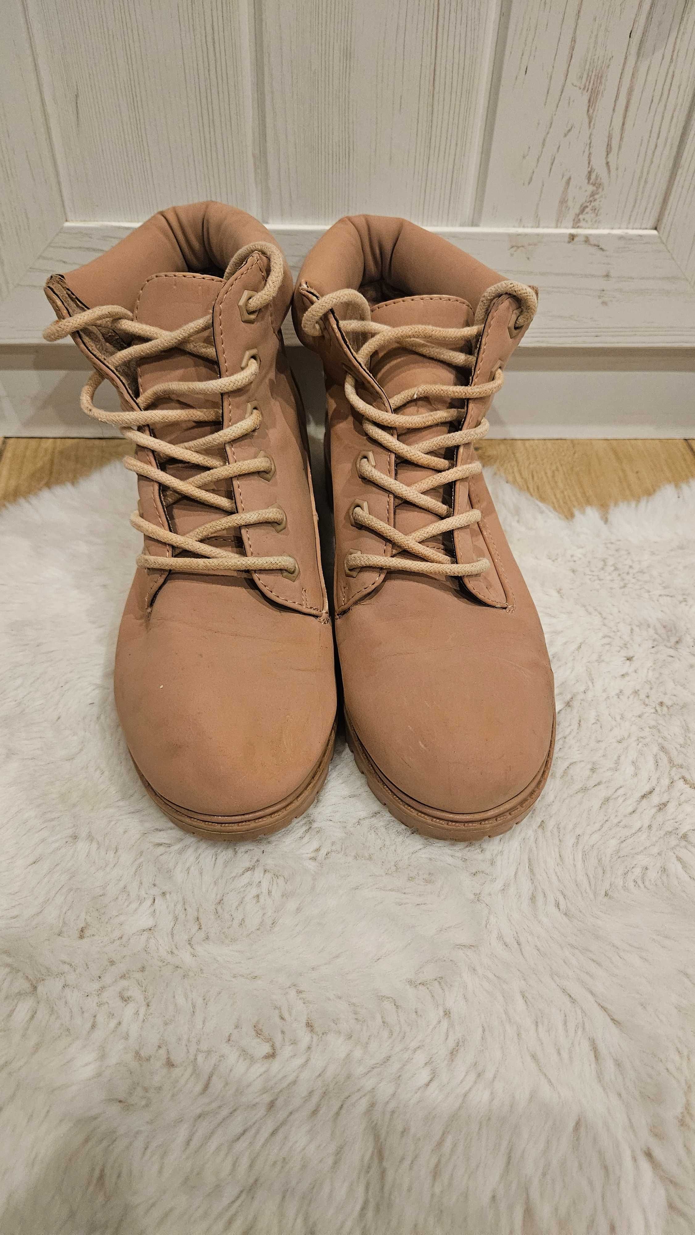 Botki jesienno zimowe wiosenne 37 primark lasocki hi-tec za kostke
