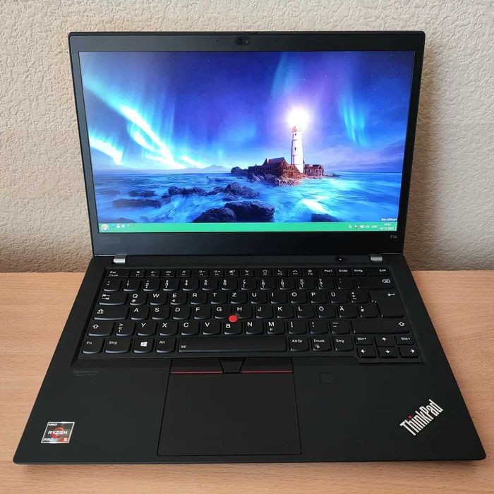 6-ядерний Lenovo T14 Gen1 14”FHD/IPS Ryzen 5 4650U/8GB/512GB М.2/Vega6
