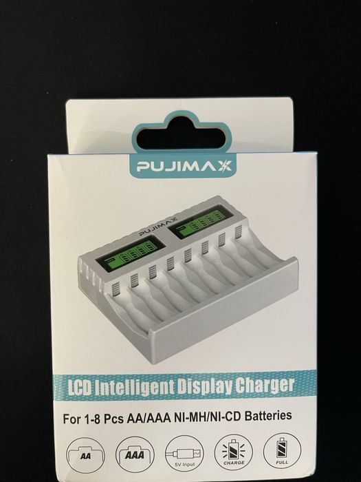 Carregador Pilhas Recarregáveis - 1.2v