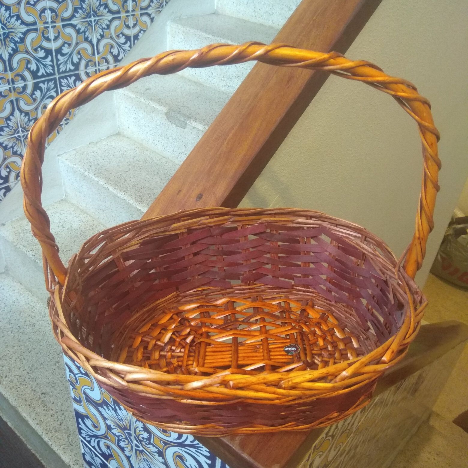 Cesto de verga / vime