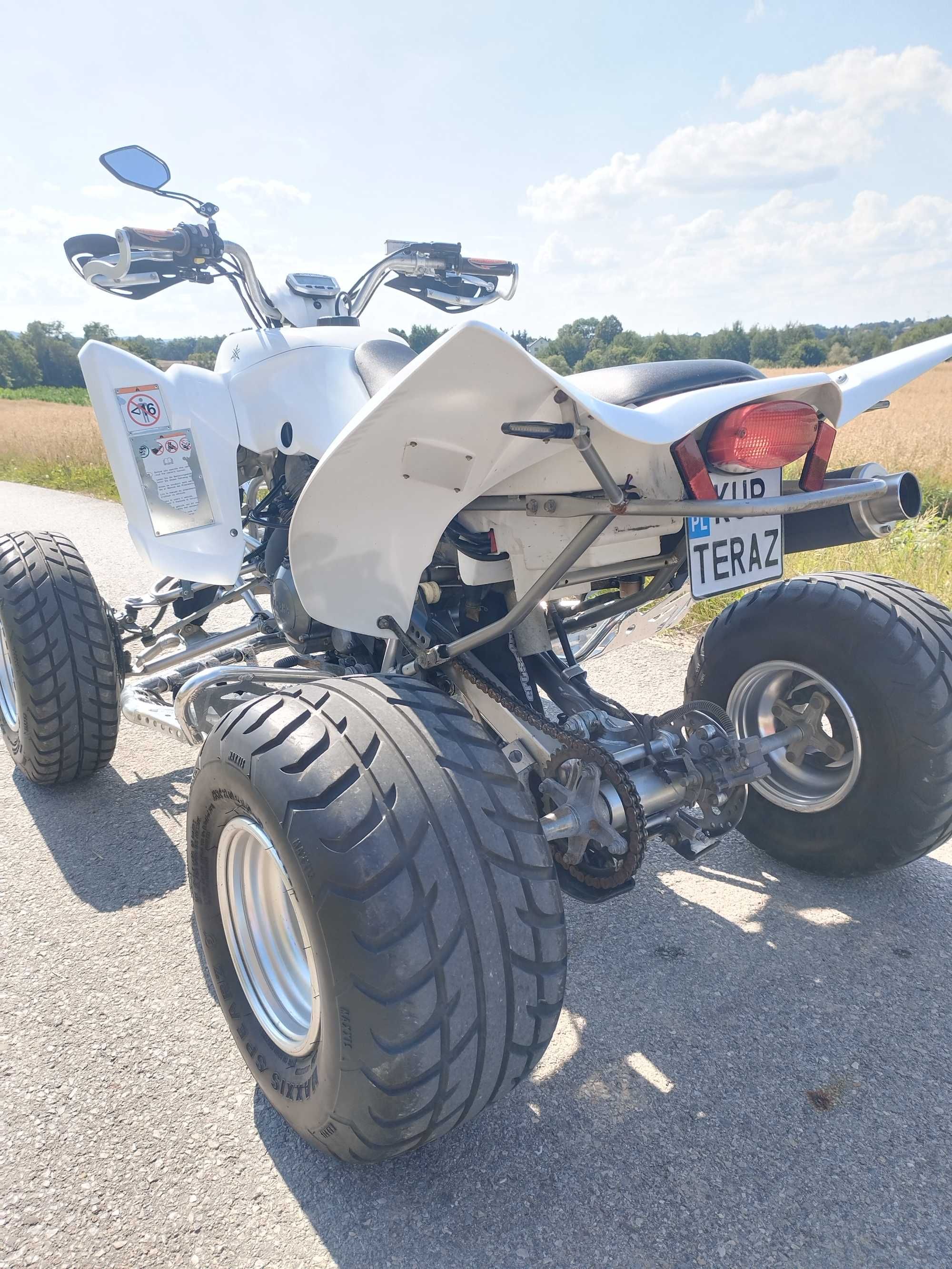 YamahaRaptorYFM350R!!Ładna!Zadbana!Serwis!L7e!!OKAZJA!!! nieLtzPolaris