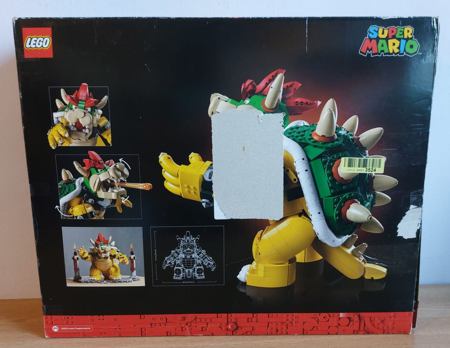 Potężny Bowser (71411), LEGO Super Mario