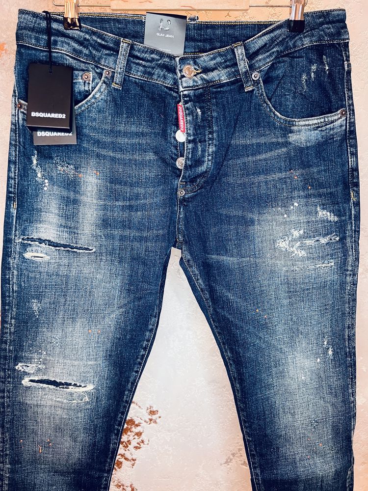 Dsquared2 spodnie meskie jeansowe 46