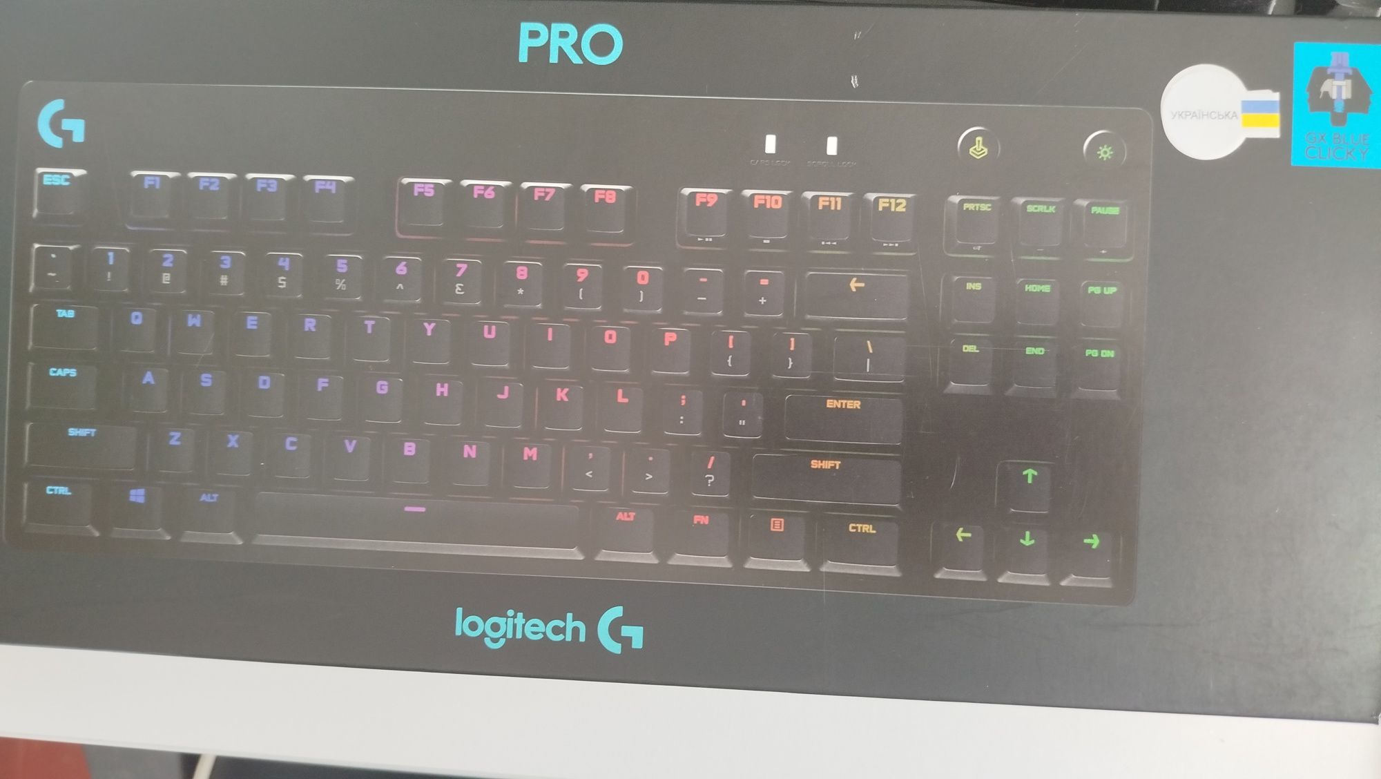 Клавиатура logitech g pro