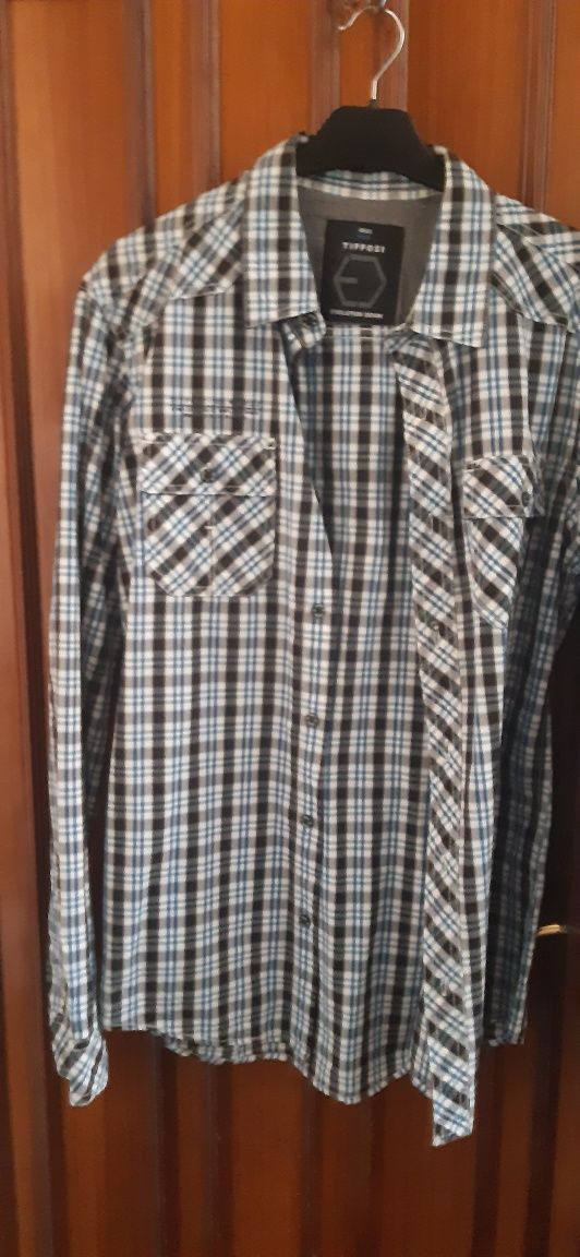 Camisa tiffosi quadrados