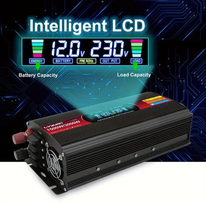 Inversor 4000W Novo 2 tomadas