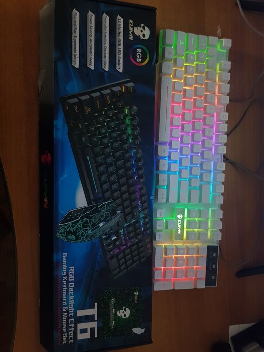 Rato e teclado gaming