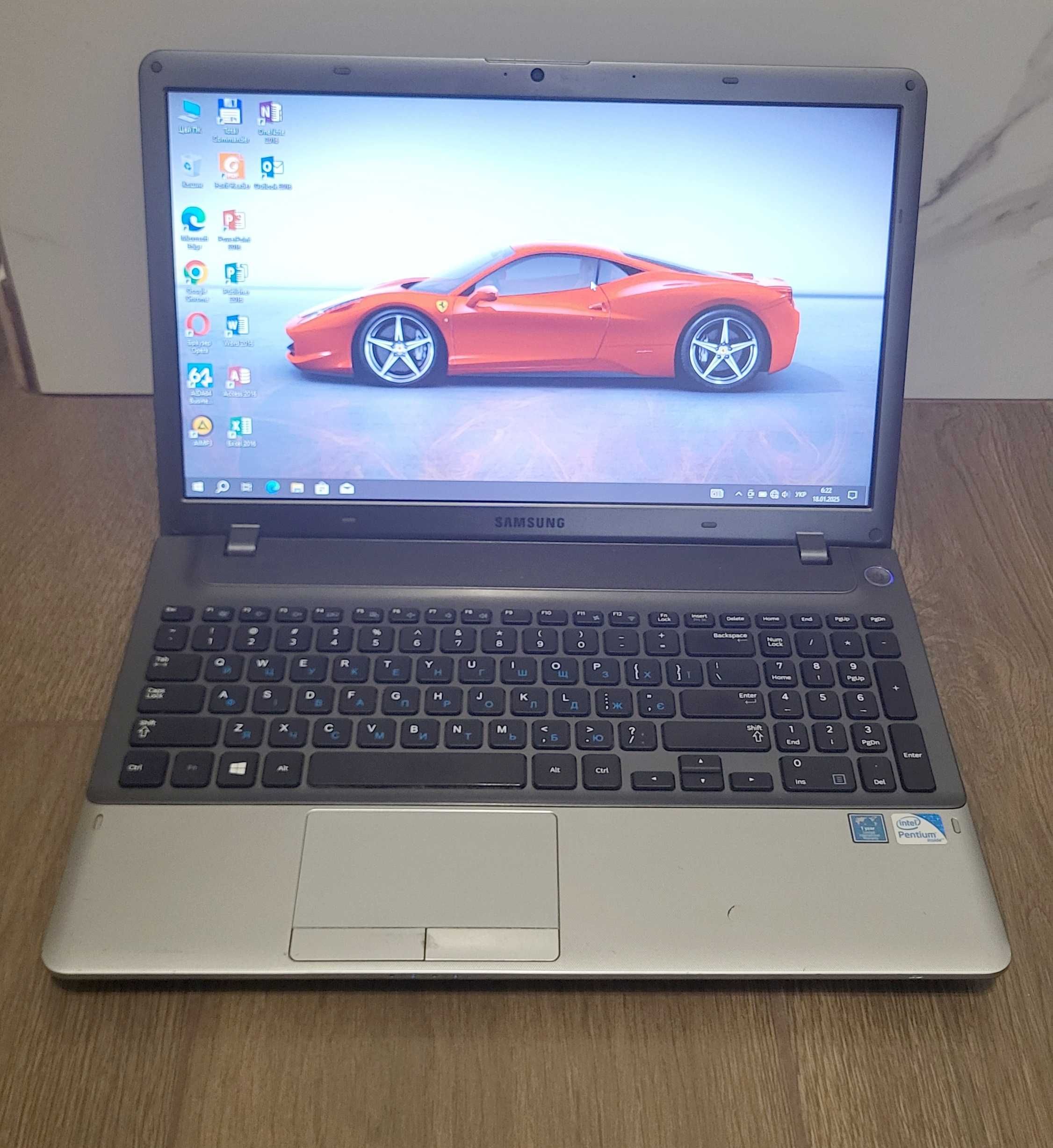 Samsung 350V5 15,6" Intel B970 Ram 8Gb HDD 500Gb