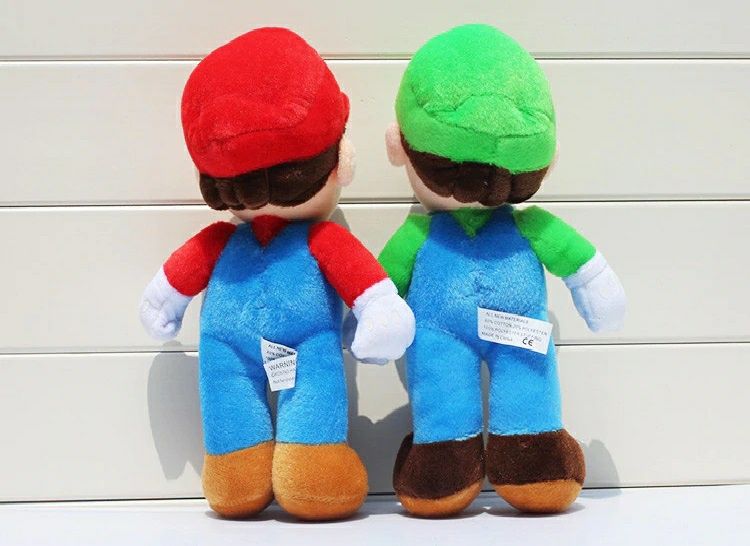 Peluches Super Mário e Luigi da Nintendo, novos