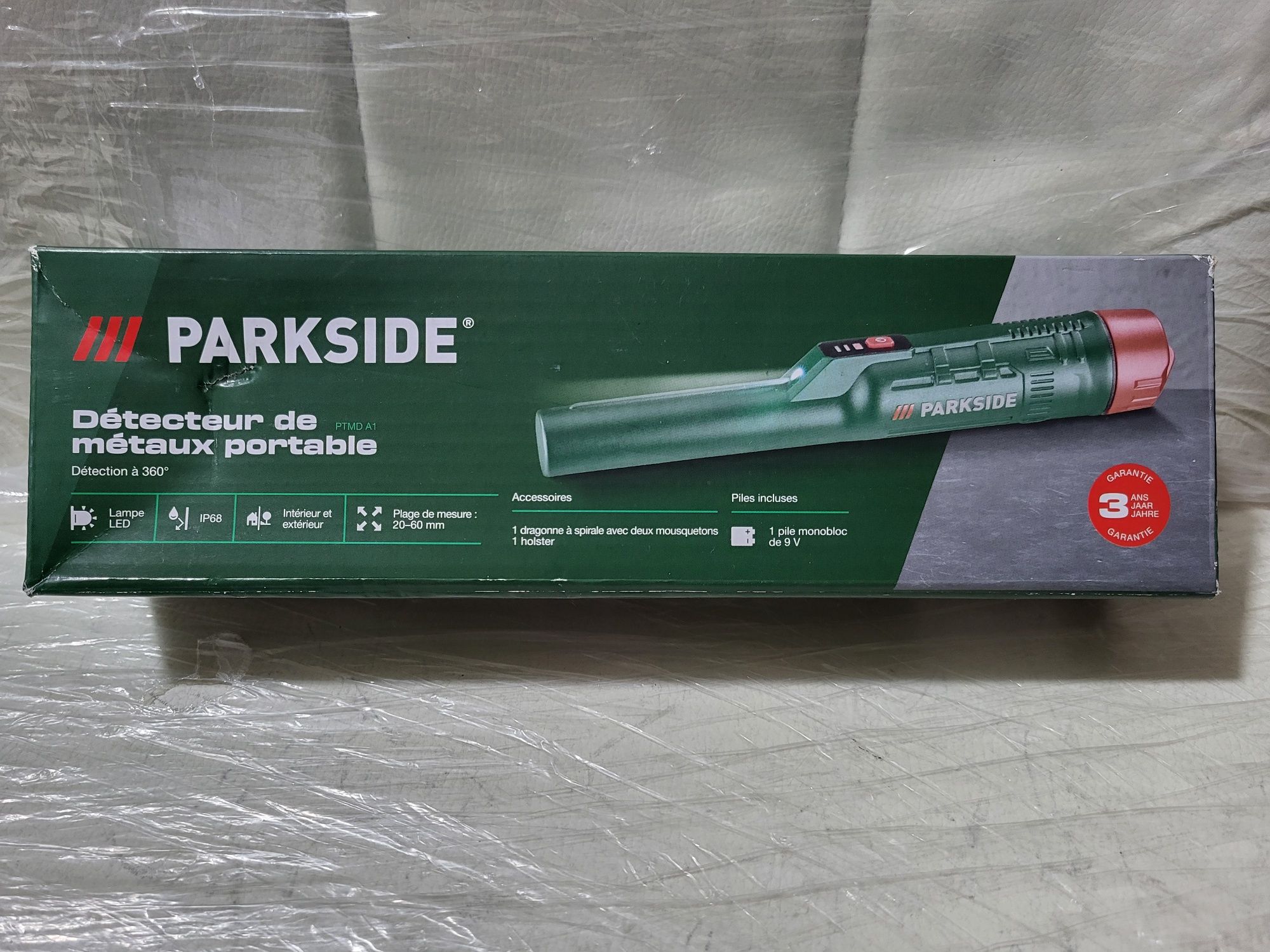 Портативний металлошукач Parkside PTMD A1