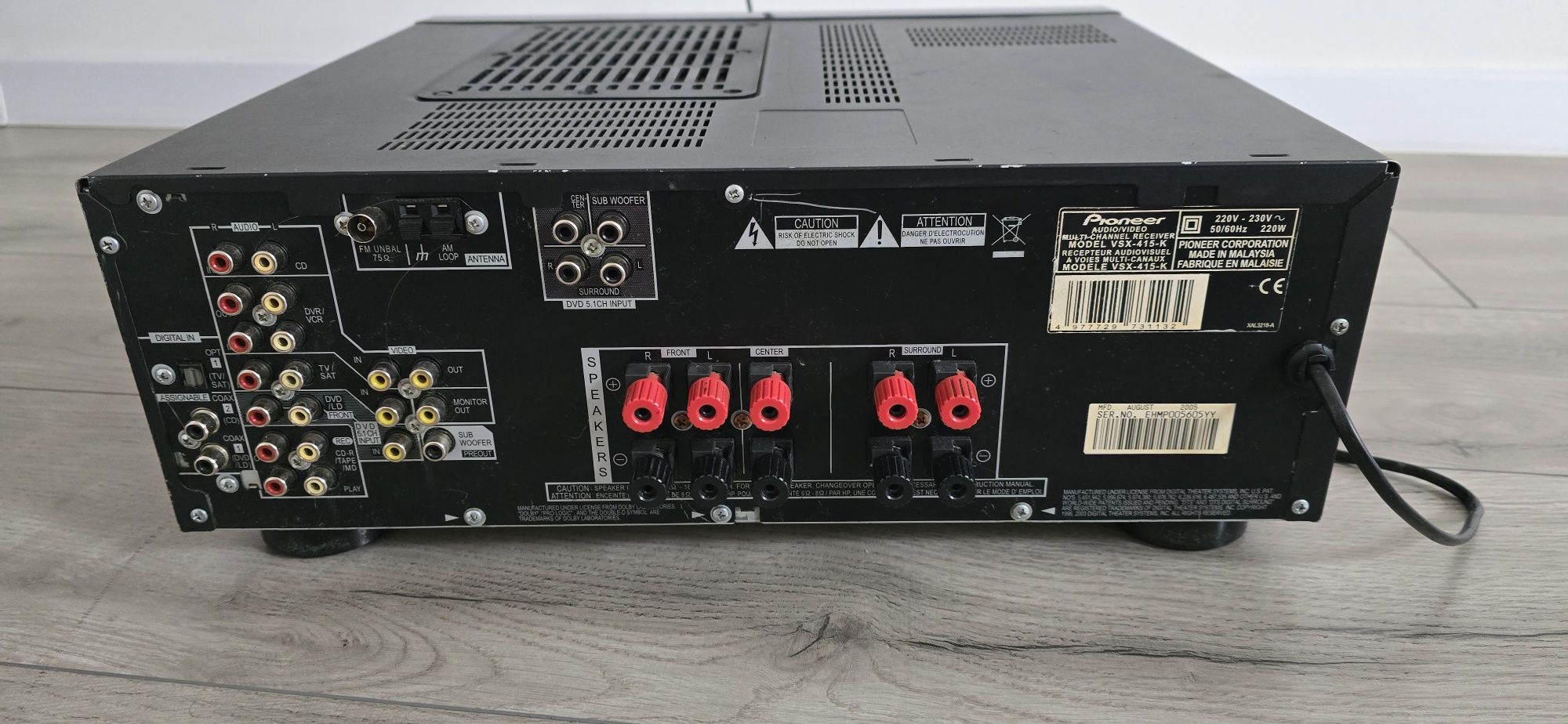 Amplituner wzmacniacz Pionier  VSX-415