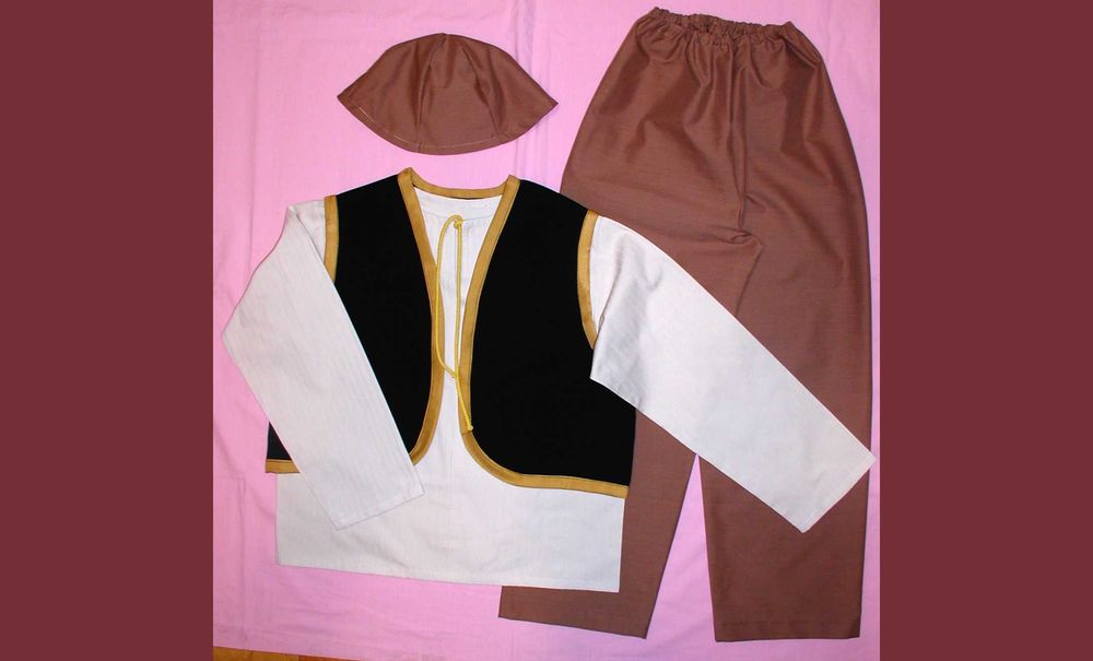 Pastuszek rozm. 128 cm strój przebranie jasełka