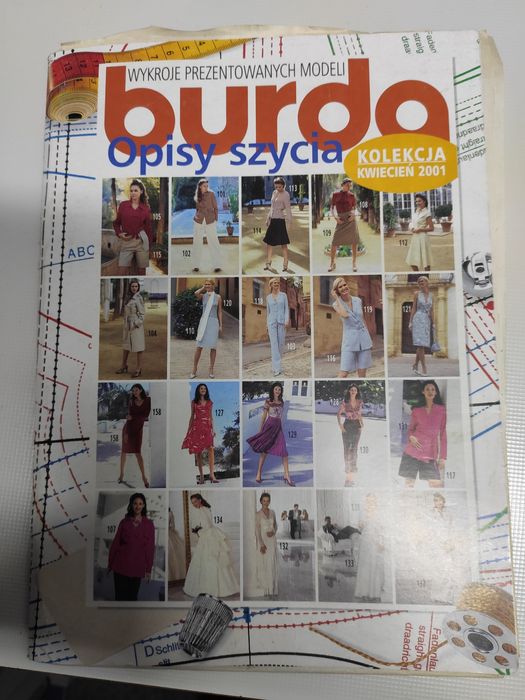 Burda 4/2001 czasopismo