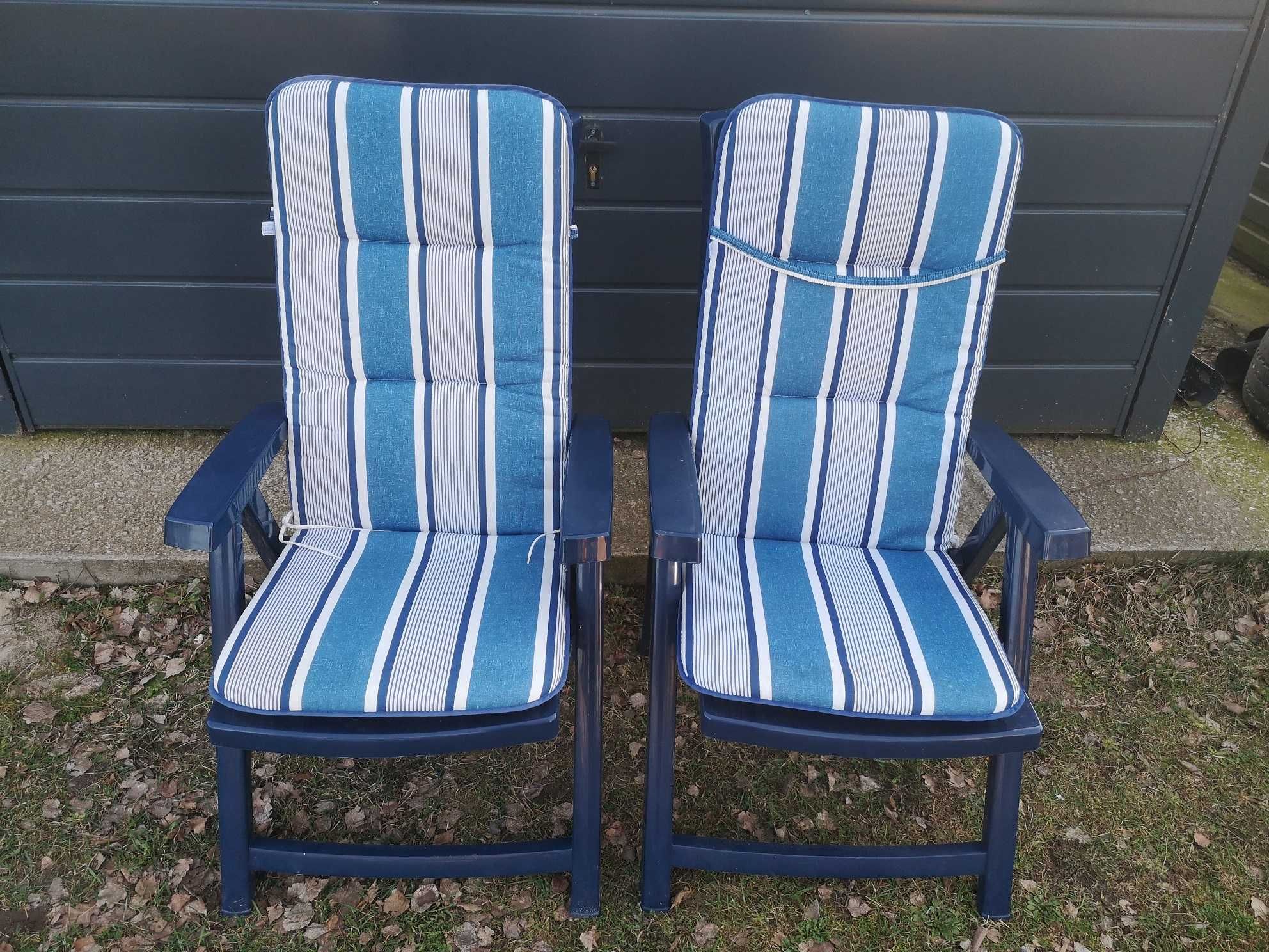 Krzesła ogrodowych z poduszkami JARDIN