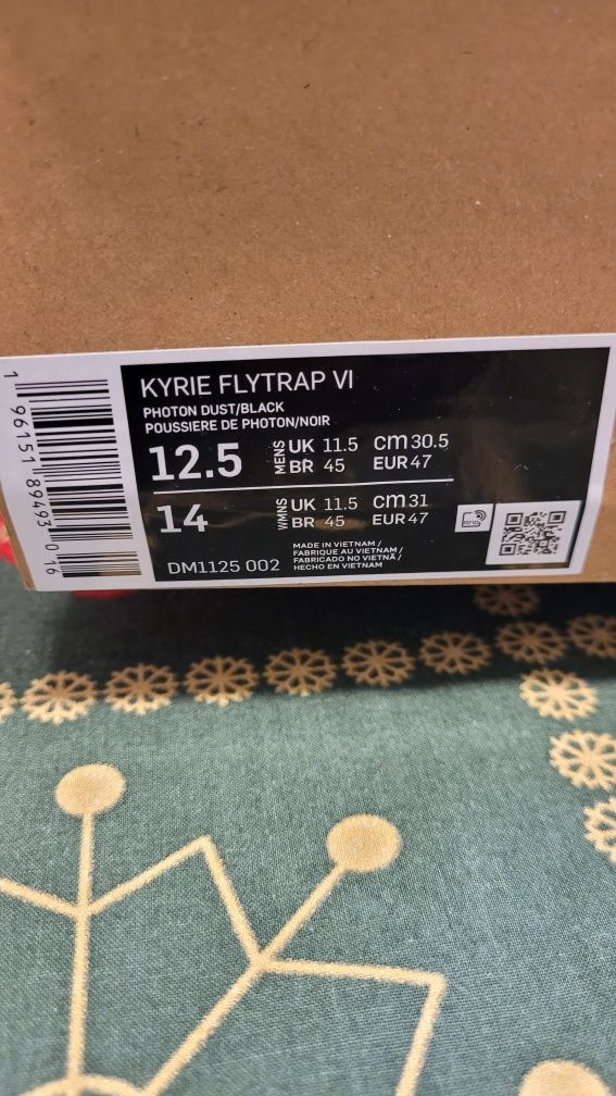 Nike Kyrie Flytrap 6 rozm. 47, 30,5 cm koszykówka NOWE