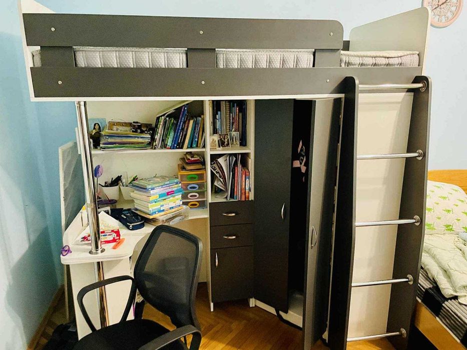 Дитяче ліжко шафа