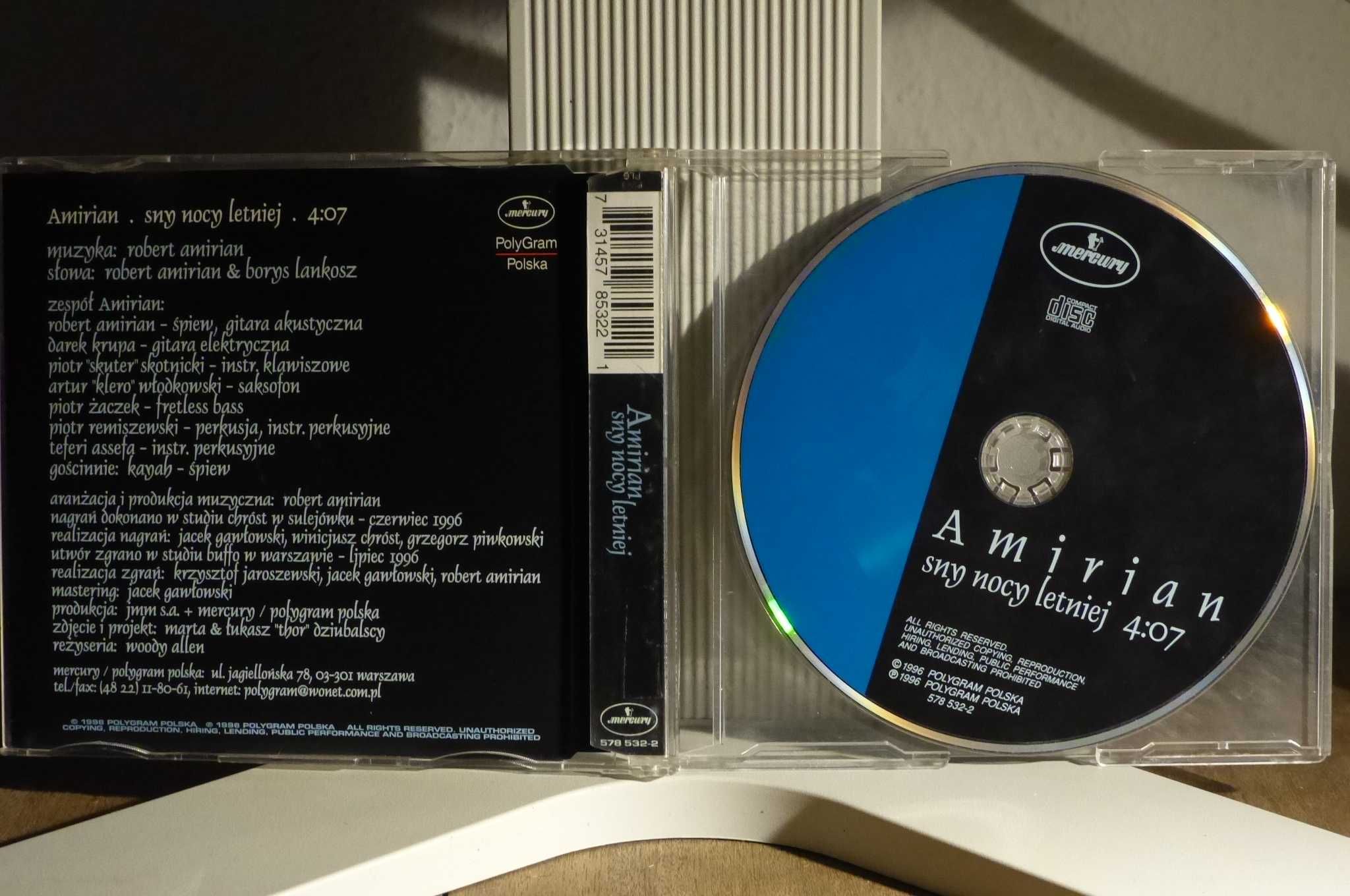 CD Robert Amirian - Sny nocy letniej promo bdb-