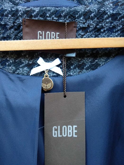 Blazer Casaco Pied de Poule Cintado Globe