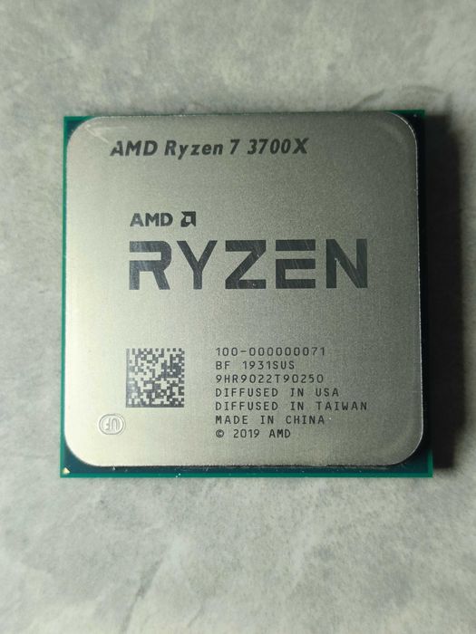 Процесор AMD RYZEN 7 3700X - sAM4 - 8 ядер 16 потоків 4.4GHz - ТОПОВИЙ