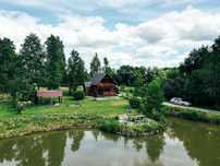 Domek dom drewniany boże ciało panieńskie  jacuzzi balia przyroda