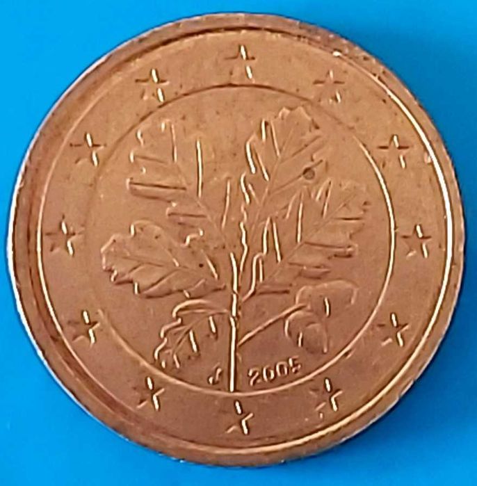 2 Cêntimos de 2005 * J * da Alemanha