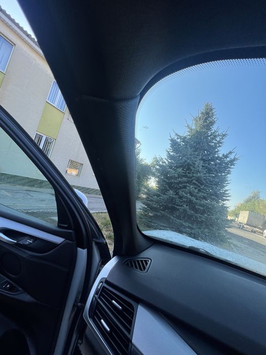 Потолок чорний BMW X5 F15 стеля БМВ Х5 Ф15