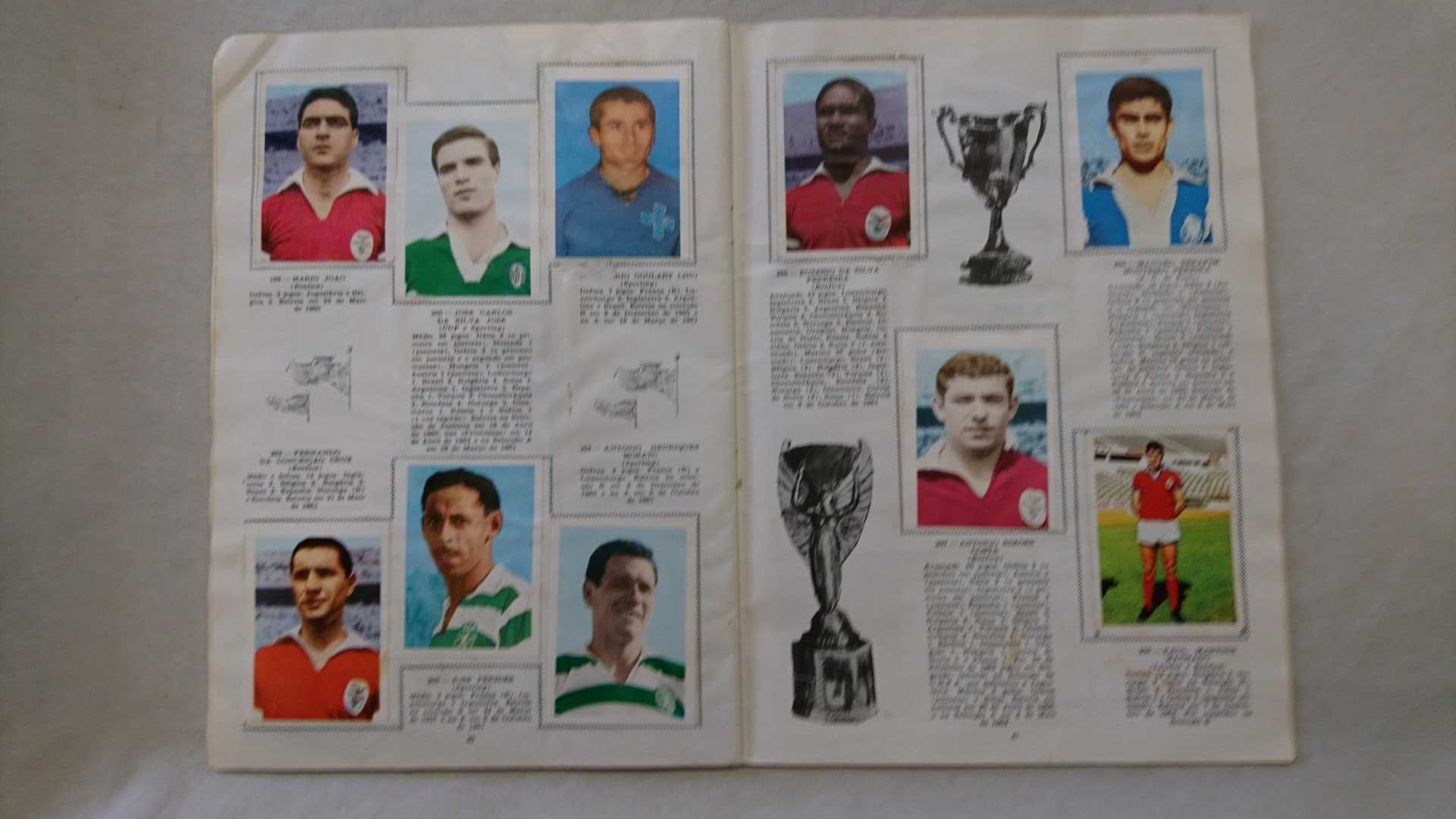 Cadernetas Futebol: Equipas e Jogadores 1967/68 + Internacionais Bola