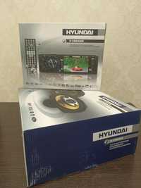 НОВІ !! Магнитола HYUNDAI + 4 полосна акустика. USB, CD карта, AUX .