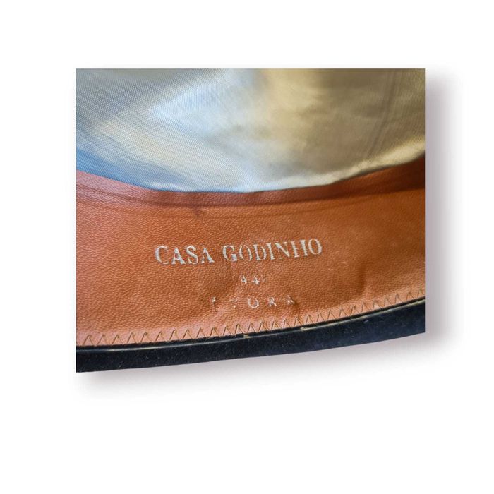 Chapéu Castor – Casa Godinho Évora – Feltro Preto (Tamanho 57)