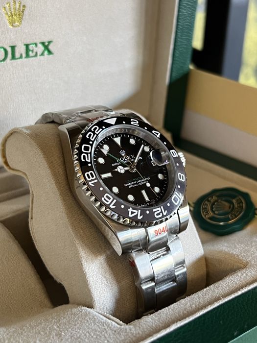 Rolex GMT Master 2 Silver/Black
