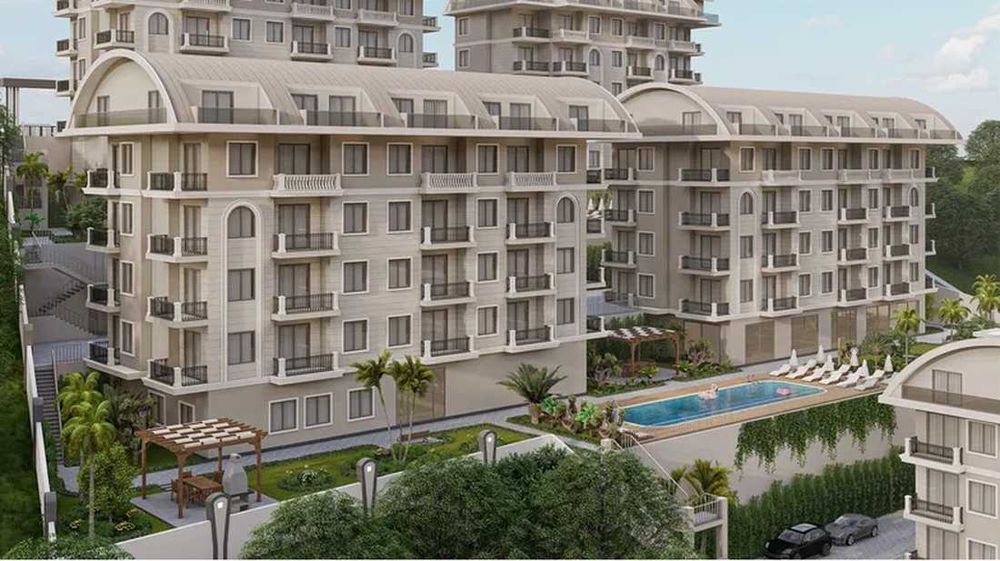 Квартиры в ЖК с инфраструктурой в районе Конаклы/Аланья/Турция