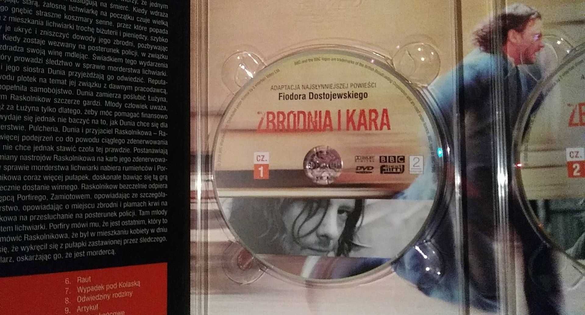 ZBRODNIA I KARA - dvd wydanie dwupłytowe