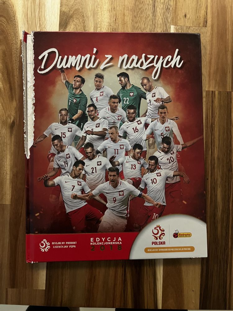 Dumni z naszych Edycja Kolekcjonerska 2018 Album PZPN Reprezentacja