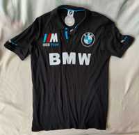 Koszulka BMW M power męska m czarna z krótkim rękawem T-shirt