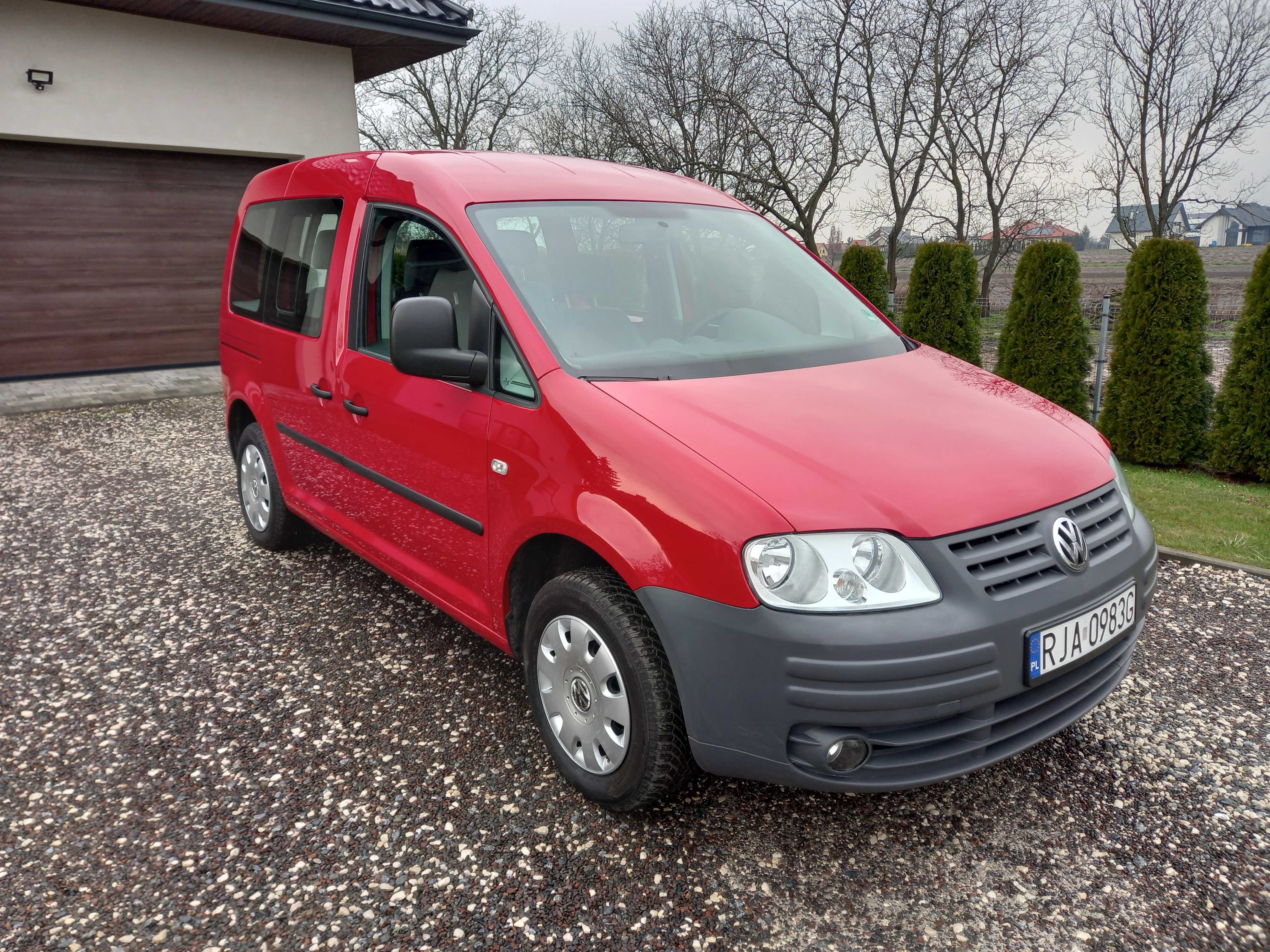 Volkswagen Caddy Life 1,6 MPI z Niemiec , Zadbany, Doinwestowany