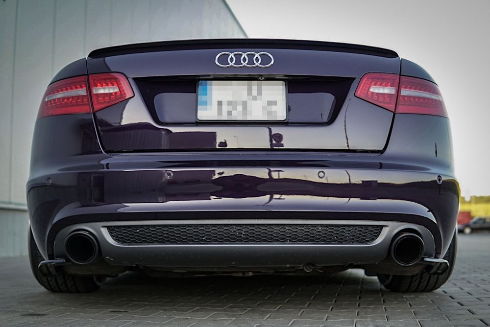 AUDI A6 C6 S6 RS spoiler na klape tuning