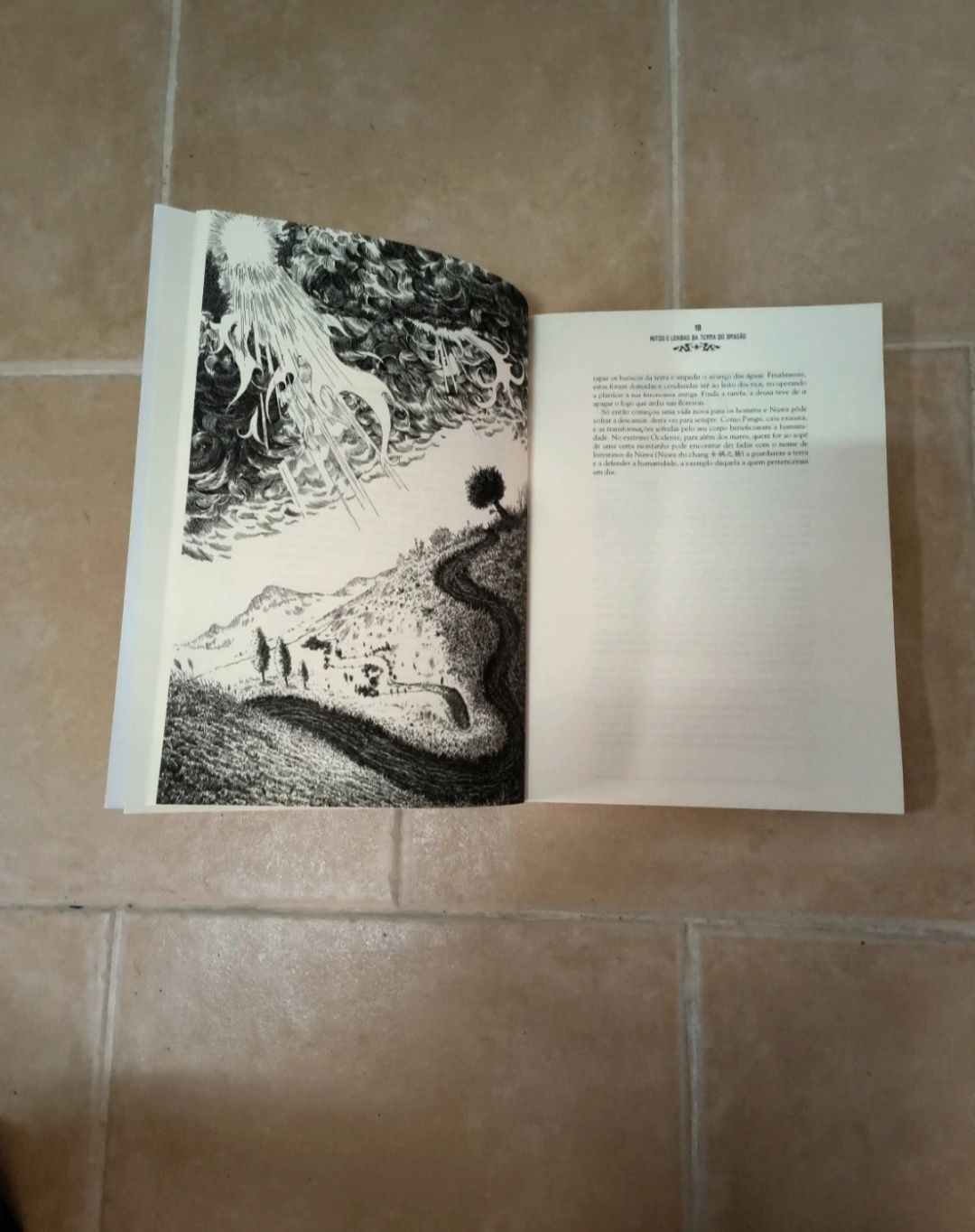 Livro mitos e lendas da terra do dragão