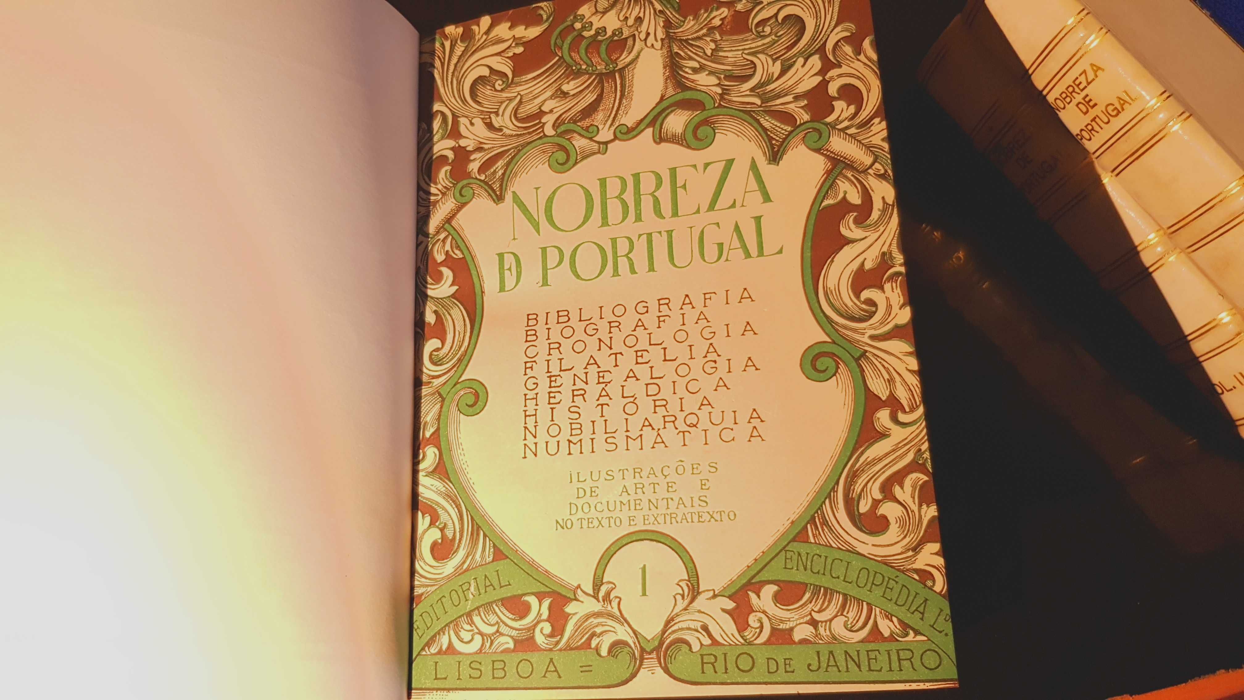 [3 Volumes] A Nobreza em Portugal