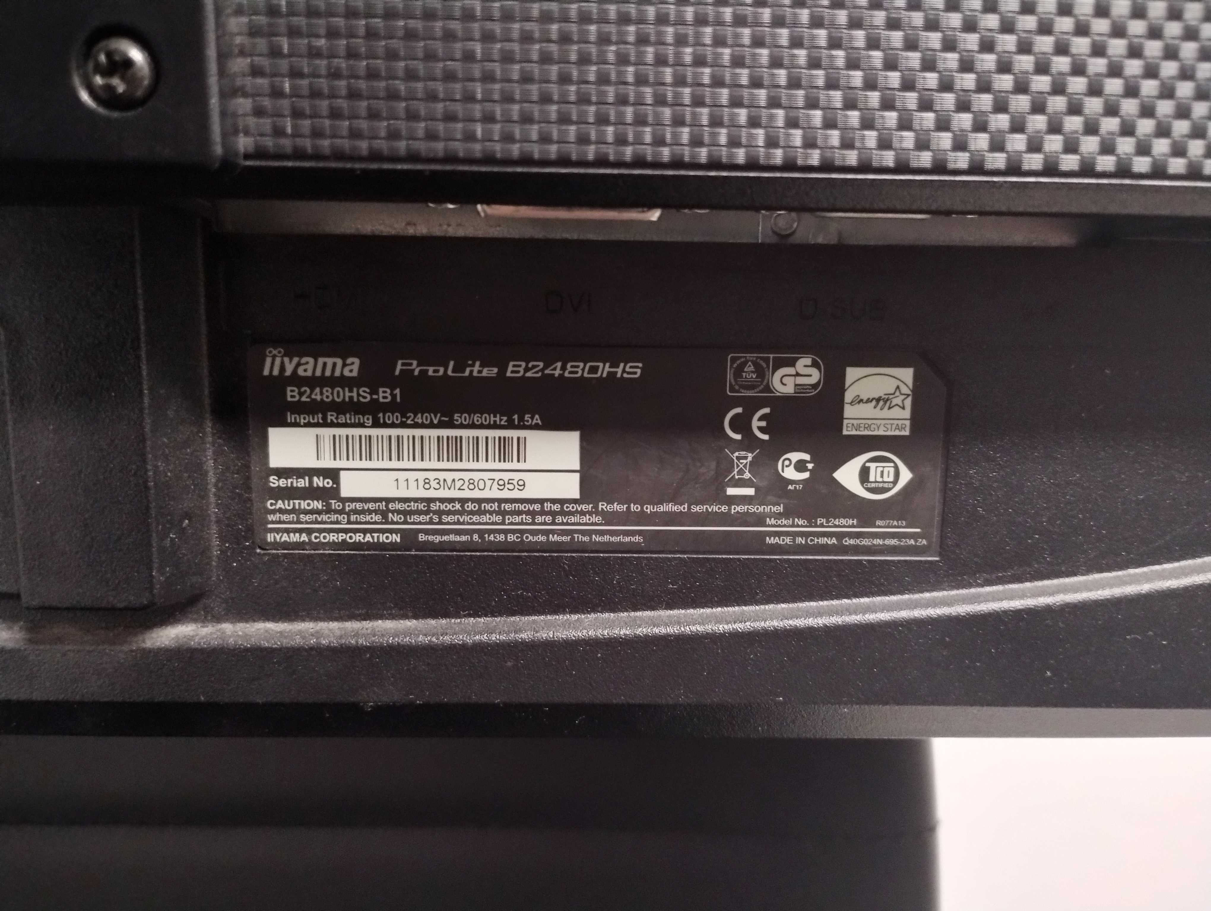 Monitor ProLite B2480HS-B1