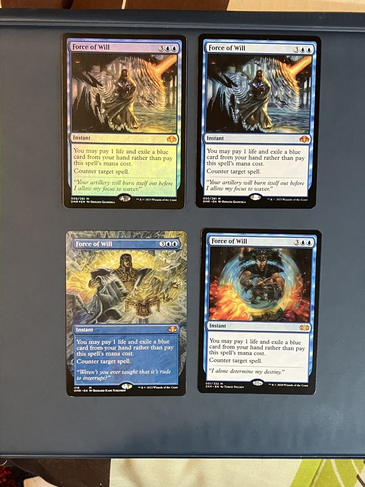 Magic the Gathering Force of Will Playset