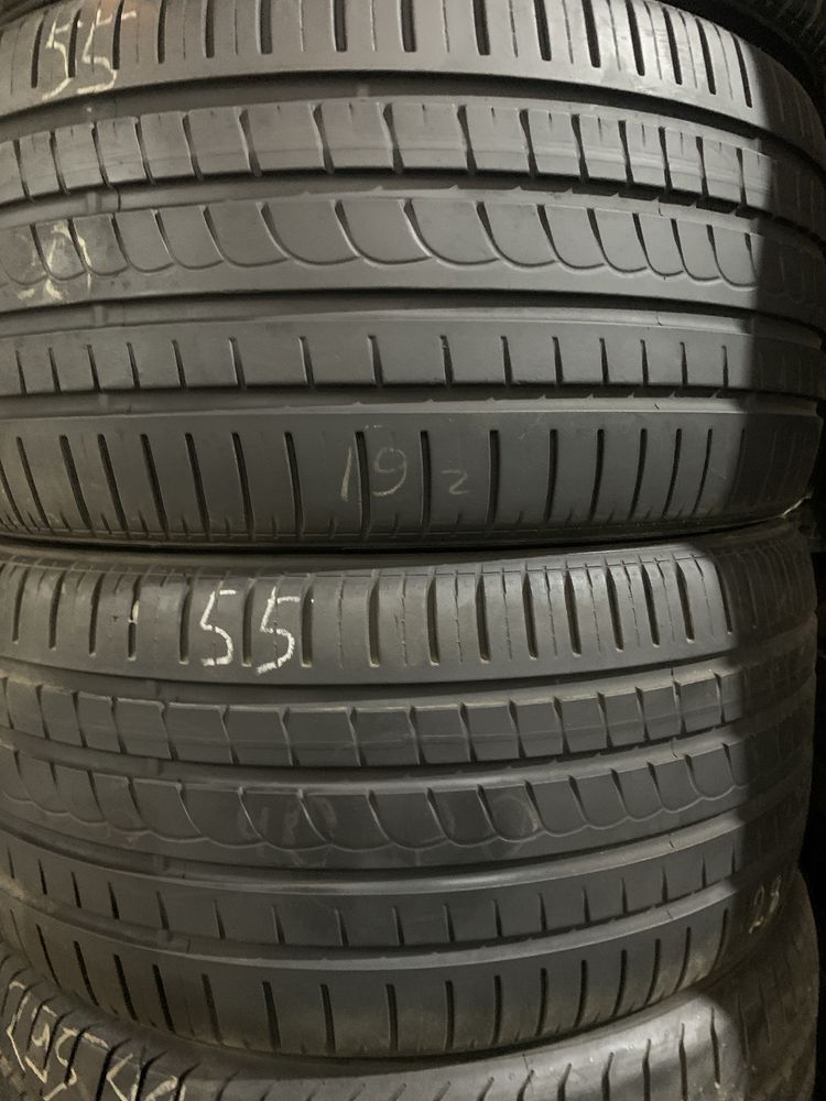 Пара шин б/у лето 255/50 19 Pirelli Pzero Nero