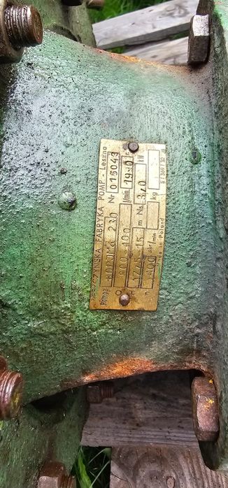 Pompa wody PJM 80 380V 3 kW